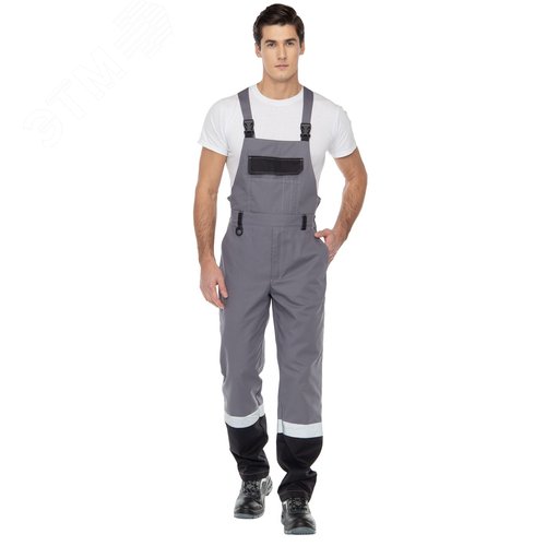 Изображение товара Полукомбинезон мужской Виват NEW цв. сер.-черн., р. 136-140/170-176 (шт)