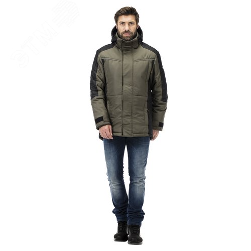 Изображение товара Куртка Корсар утепл. (хаки-черн.) р.120-124/170-176 (шт)