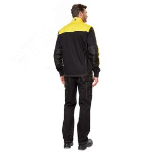 Изображение товара Куртка Старт, цвет черный с желтым, р. 112-116/182-188 (шт)