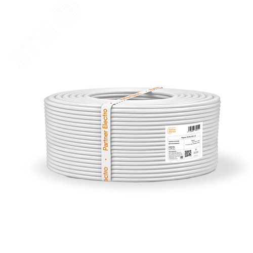 Провод силовой ПуГВнг(А)-LS 1х4 белый (100м) ТРТС - фото 2