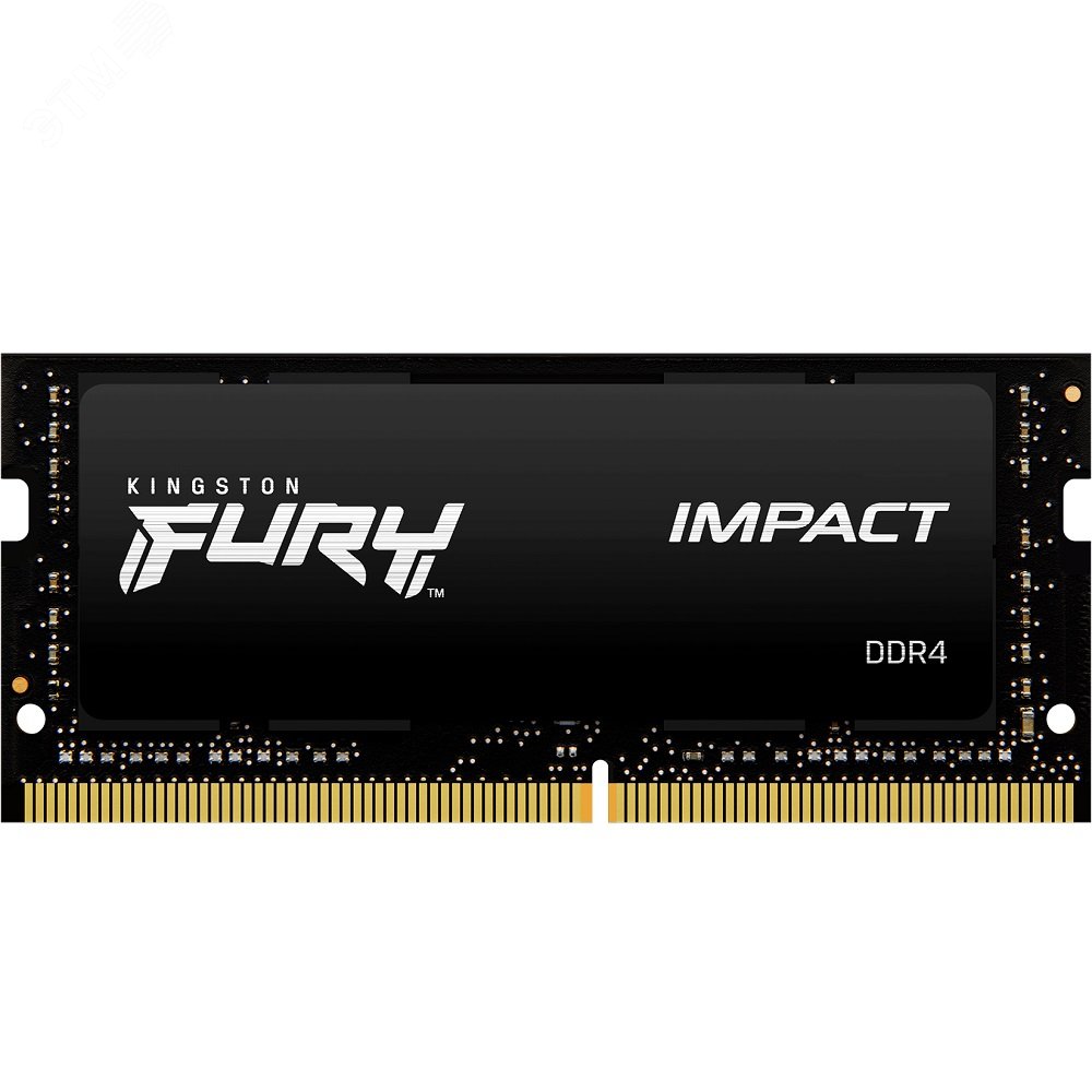 Изображение товара Модуль памяти Kingston FURY Impact 16ГБ DDR4 SODIMM 3200 МГц