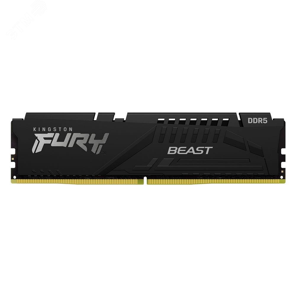Изображение товара Модуль памяти Kingston 16 ГБ DDR5 5600 МГц FURY Beast Black EXPO