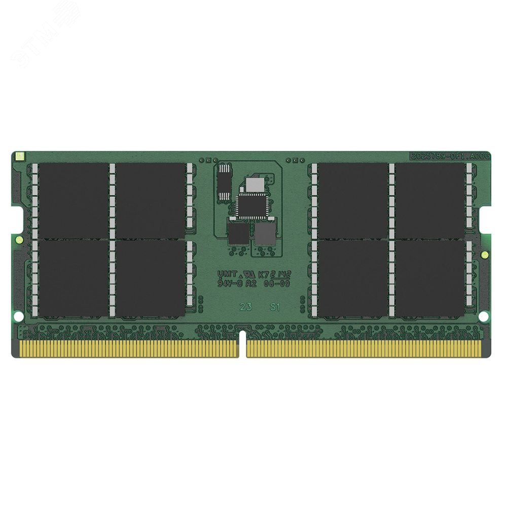 Изображение товара Модуль памяти 32GB CL46 ValueRAM, SODIMM DDR5, 5600 МГц, 44800 Мб/с (шт)