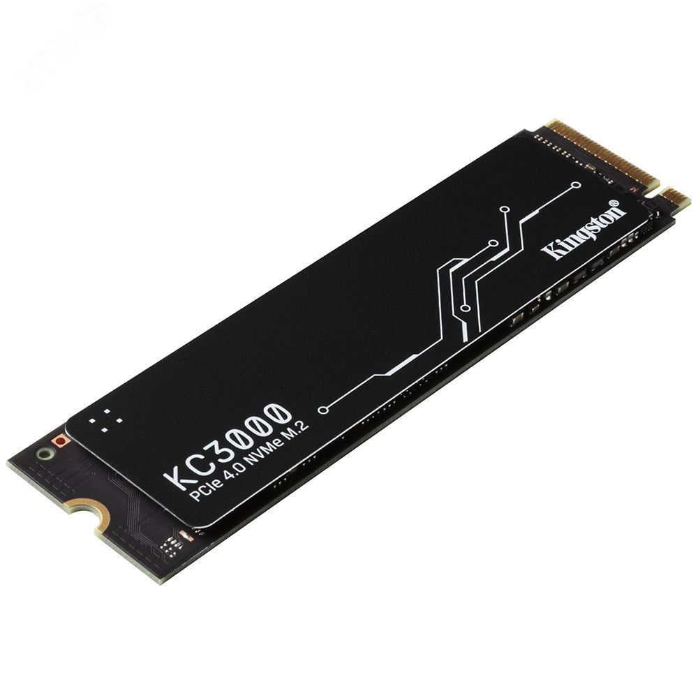 Изображение товара Накопитель SSD M.2 2280 4TB KC3000, NVMe, 3D NAND TLC, 7000/7000 Мб/с (шт)