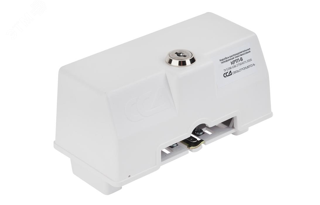 Изображение товара Коробка распределительная КРТП-В/10 плинт LSA-PROFIL металл IP44 для телефонных и кабельных линий