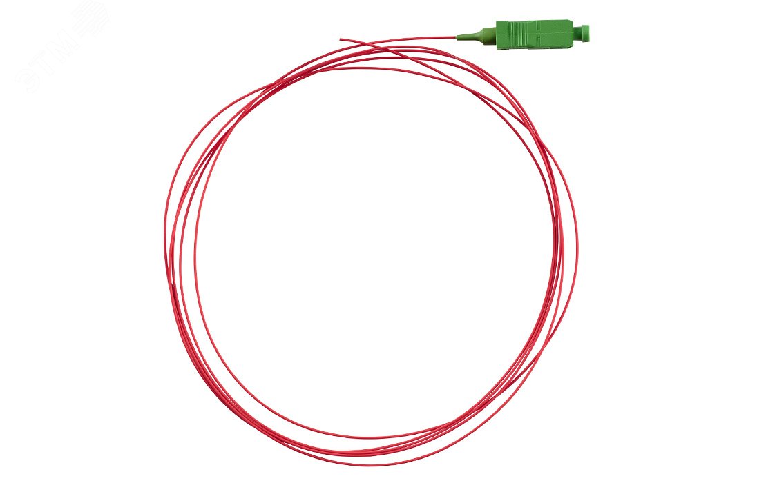 Изображение товара Пигтейл ШОС-S7/0.9мм-SC/APC-p/t -1.0м (G657) (шт)