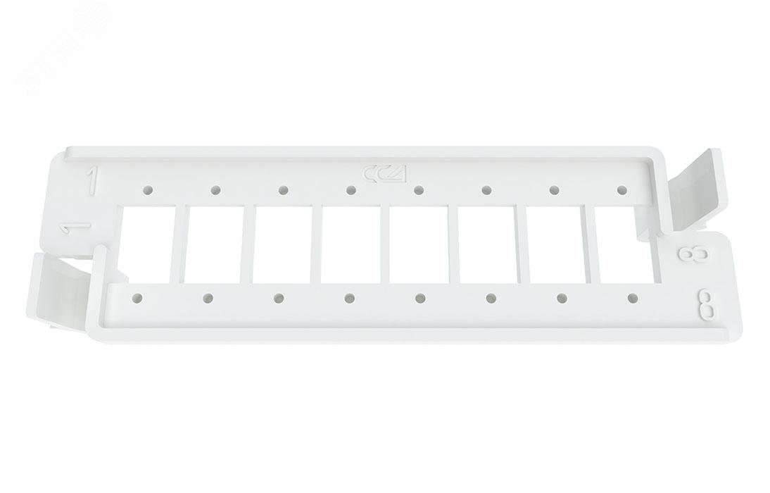 Изображение товара Планка ШКОС-Л 8SC монтажная панель для оптических адаптеров 100 шт
