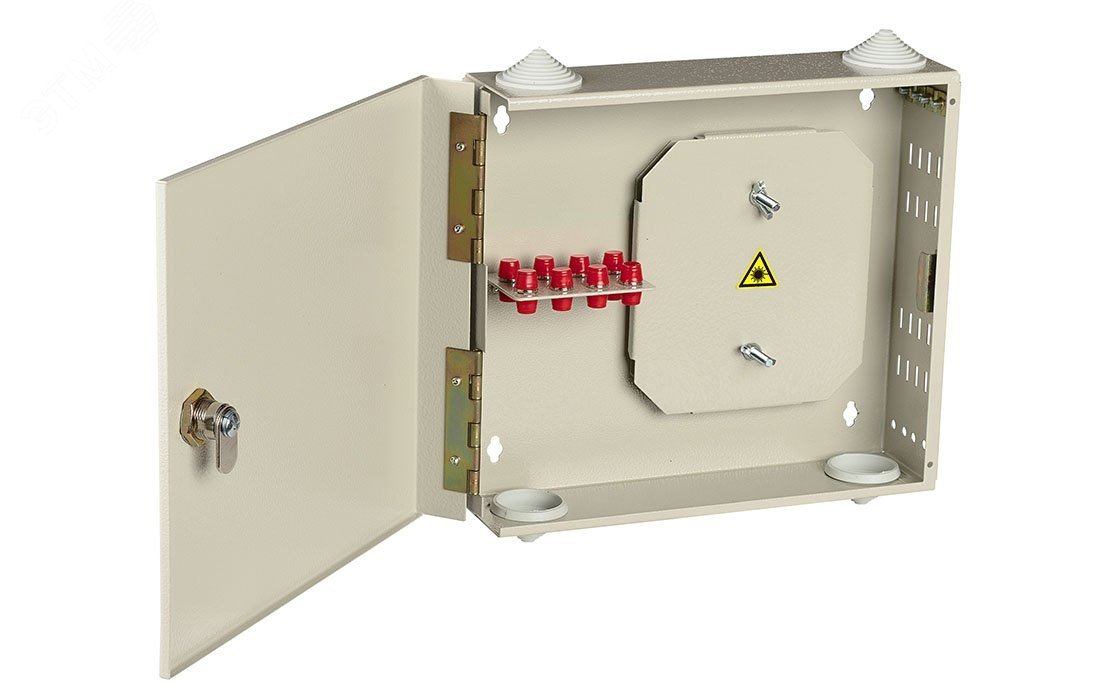 Изображение товара Кросс ШКОН-УМ/2 8 портов для оптики FC/ST/UPC настенный