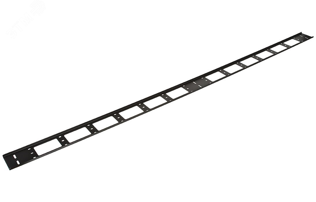 Изображение товара Кабельный органайзер вертикальный 18U 90мм черный