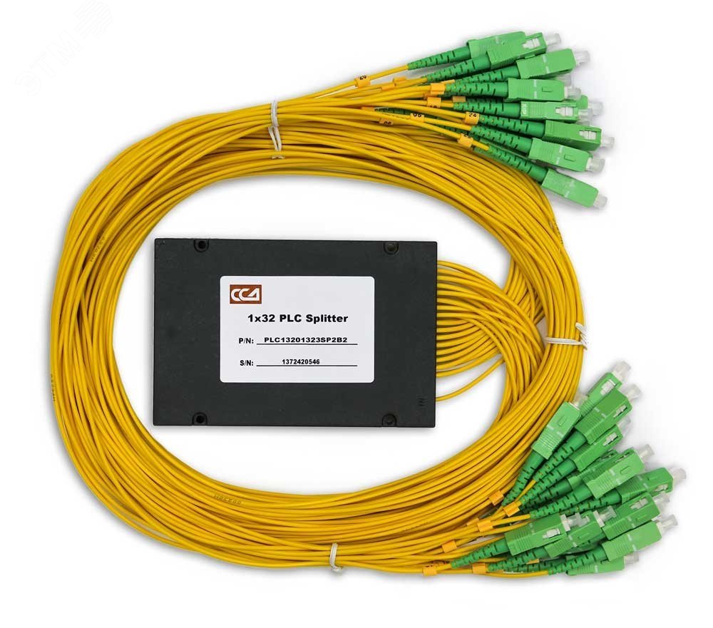 Изображение товара Разветвитель РО-1х32-PLC -SM/2,0 -1,0 м-SC/APC (-40+70С) (шт)