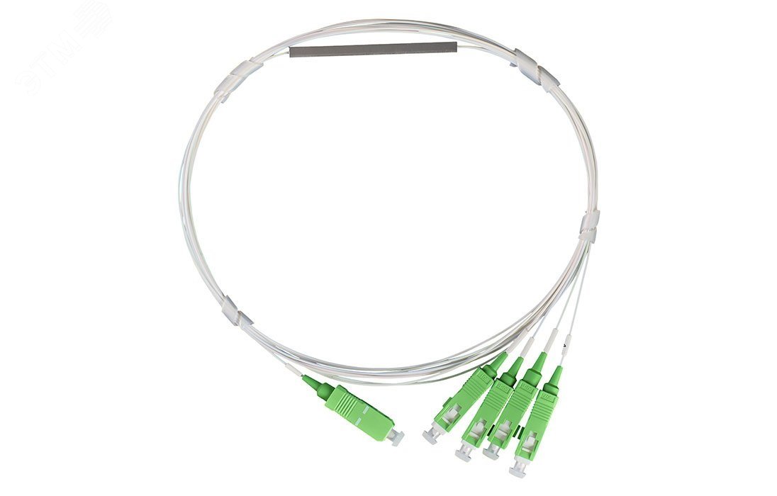 Изображение товара Разветвитель РО-1х4 -PLC -SM/0,9 -1,0 м-SC/APC (-40+70 С) (шт)