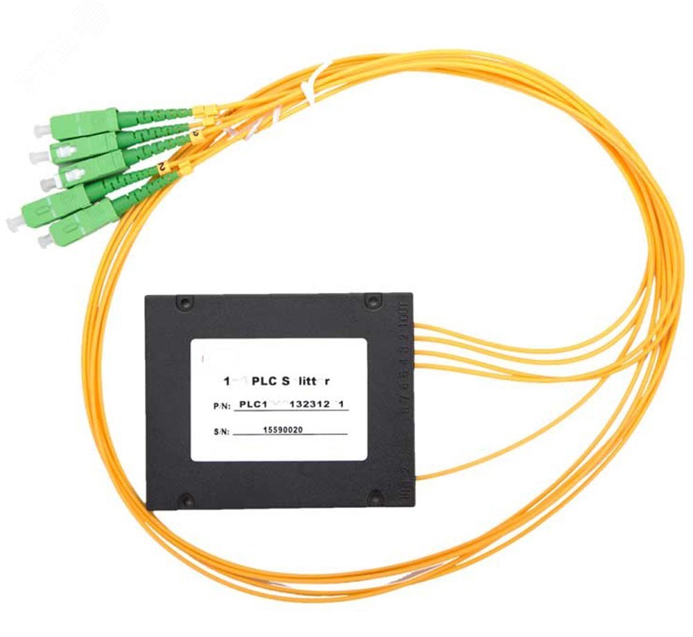 Изображение товара Разветвитель оптический РО-1х4 PLC SC/APC Россия