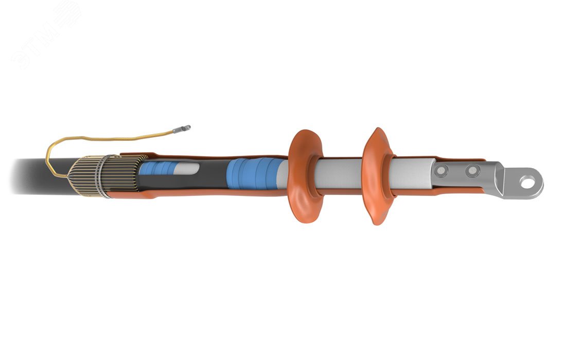 Изображение товара Муфта концевая ПКНТб-10 (35-50) с наконечниками для кабелей до 10 кВ