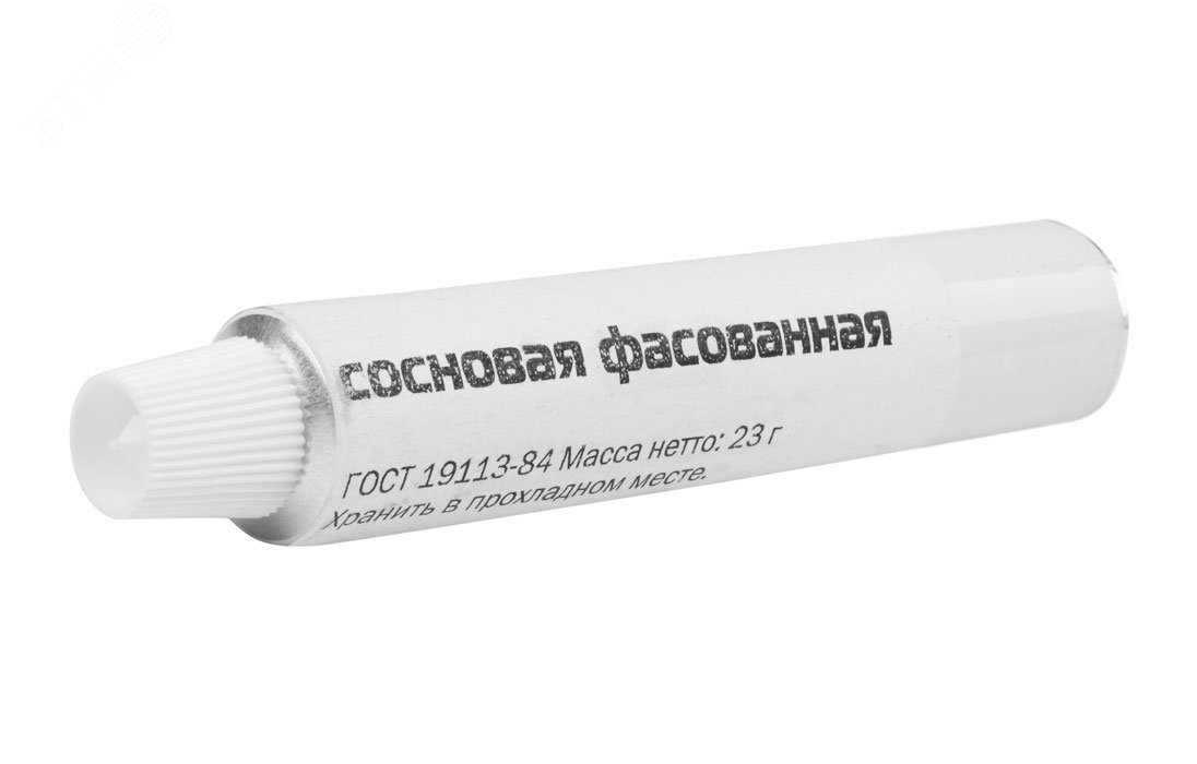 Изображение товара Канифоль сосновая фасованная в тубах, 23 гр (шт)