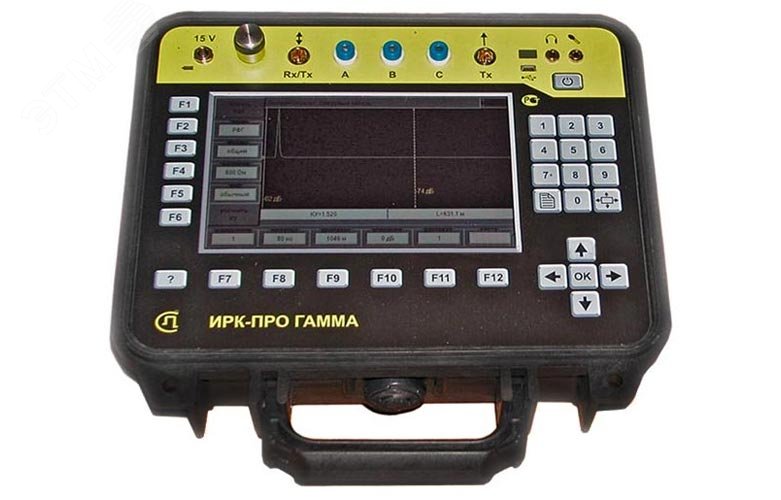 Изображение товара Прибор кабельный ИРК-ПРО Гамма для измерений на кабельных линиях
