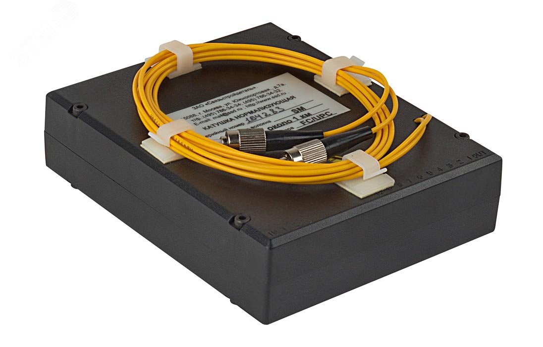 Изображение товара Катушка нормализующая SM FC/UPC-FC/UPC 1км для оптических рефлектометров