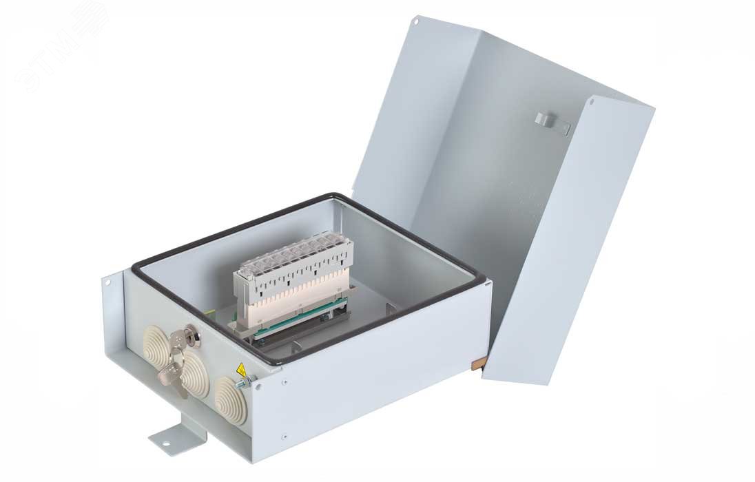 Изображение товара Ящик кабельный ЯКГ-20/10-Р с винтовыми клеммами и защитой, навесной