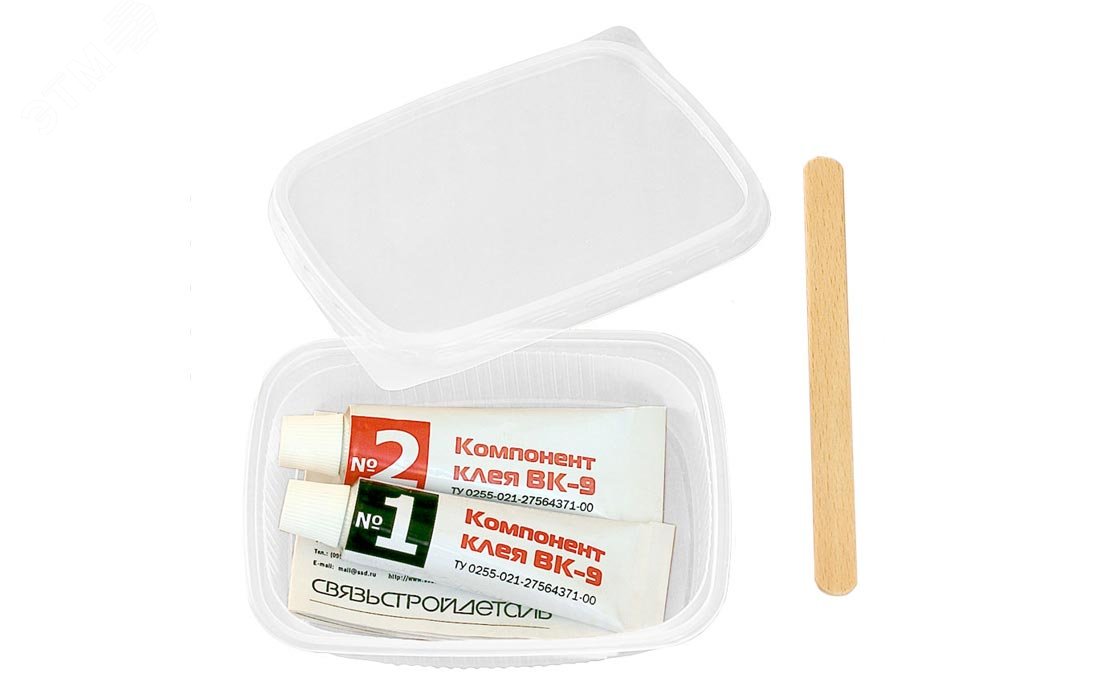 Изображение товара Клей ВК-9 (компоненты №1 и №2) ССД (шт)