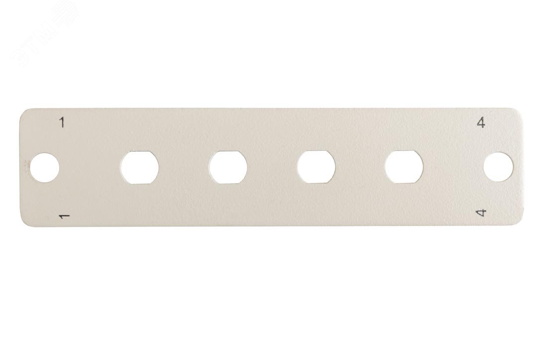 Изображение товара Планка ШКОС-С 4FC(ST) монтажная для оптических адаптеров РФ