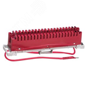 Изображение товара Плинт заземления универсальный ПВТ 10 пар красный (шт)