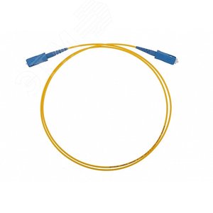 Изображение товара Патч-корд оптический ШОС-2SM/2.0 мм-SC/UPC-SC/UPC-2.0 м Желтый (шт)