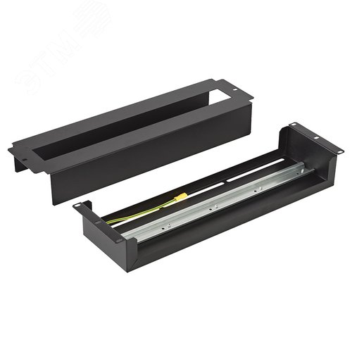 Изображение товара DIN-рейка в корпусе 19д чёрная (шт)