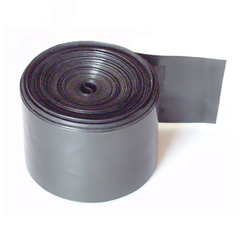 Изображение товара Лента ЛСП сварочная полиэтиленовая 250 мкм 40 мм 100м, черная (рул)