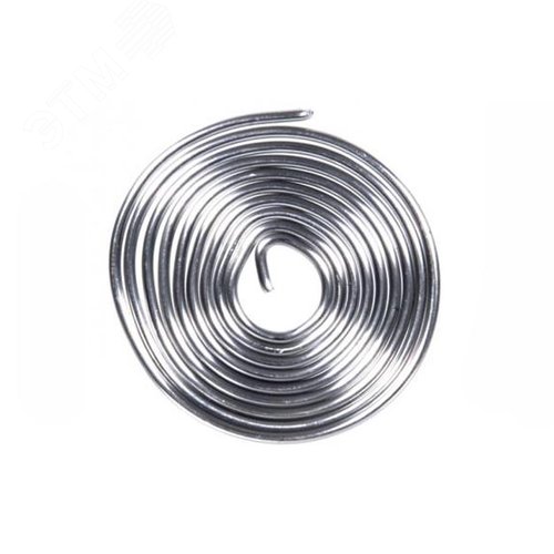 Изображение товара Припой ПОС-61 (трубка с канифолью D=3мм) (кг)