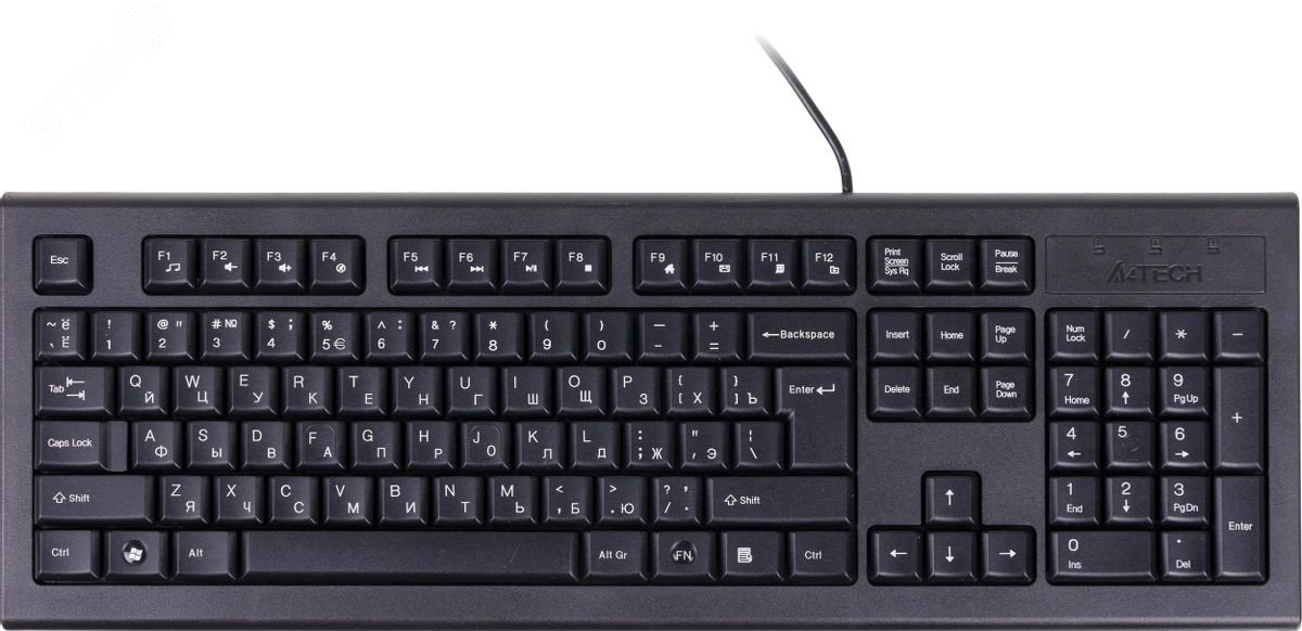 Изображение товара Клавиатура KR-85 USB, черный (шт) Изображение товара Клавиатура KR-85 USB, черный (шт)