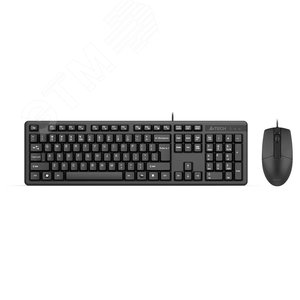 Изображение товара Комплект клавиатура + мышь KK-3330, USB, черный (шт)