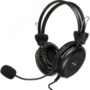 Изображение товара Гарнитура накладная HU-30, кабель 2м, USB, черный (шт)