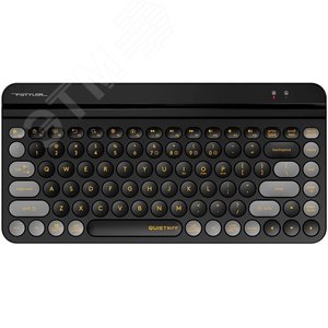 Изображение товара Клавиатура беспроводная Fstyler FBK30, USB, BT/Radio, slim, multimedia, черный/серый (шт)
