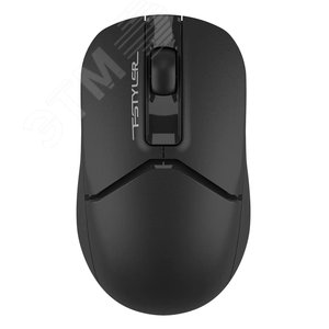 Изображение товара Мышь беспроводная Fstyler FG12S, оптическая, USB, 1200dpi, 3 кнопки, бесшумные кнопки,черный (шт)