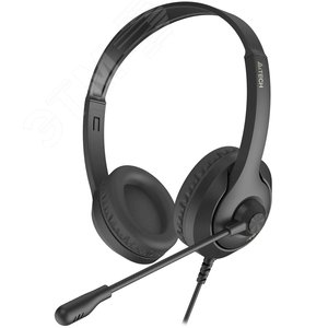 Изображение товара Гарнитура накладная Fstyler FH100i, кабель 1.8м, черный (шт)