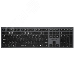 Изображение товара Клавиатура беспроводная Fstyler FBX50C, USB, BT/Radio, slim, multimedia, серый (шт)