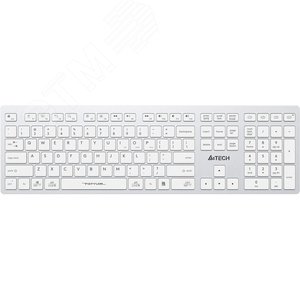 Изображение товара Клавиатура беспроводная Fstyler FBX50C, USB, BT/Radio, slim, multimedia, белый (шт)