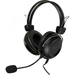 Изображение товара Гарнитура накладная HU-35, кабель 2м, USB, черный (шт)