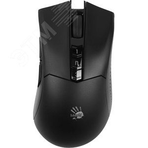 Изображение товара Мышь беспроводная Bloody R90 Plus, оптическая, USB, 5000dpi, 7 кнопок, черный (шт)