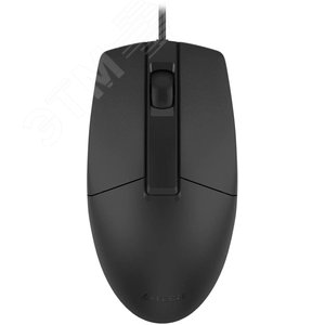 Изображение товара Мышь проводная OP-335S, оптическая, USB, 1200dpi, 3 кнопки, черный (шт)