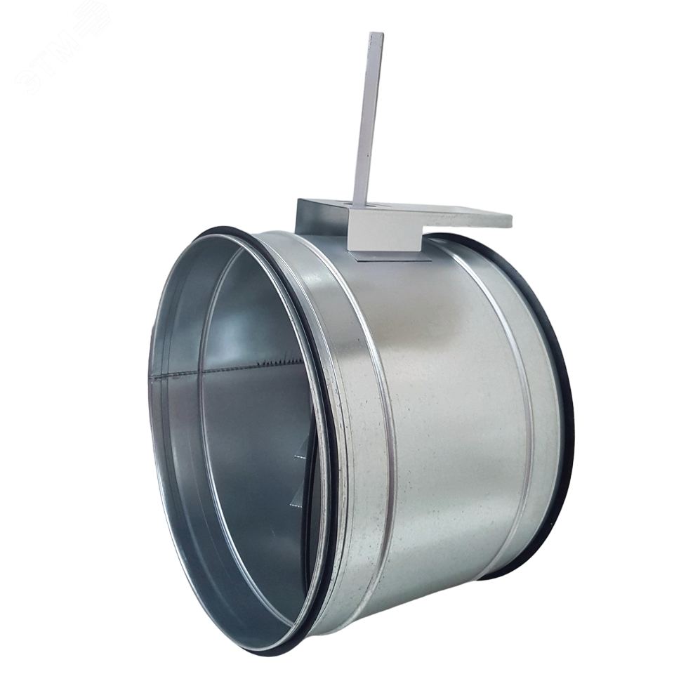 Изображение товара TECHNO TKD-315 Регулирующая заслонка круглая с площадкой под привод диам. 315мм (шт)