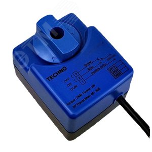 Изображение товара TECHNO 02DB/24V электропривод для шарового крана (DN15,DN20,DN25) 02Nm, ON/OFF, 24В (шт)