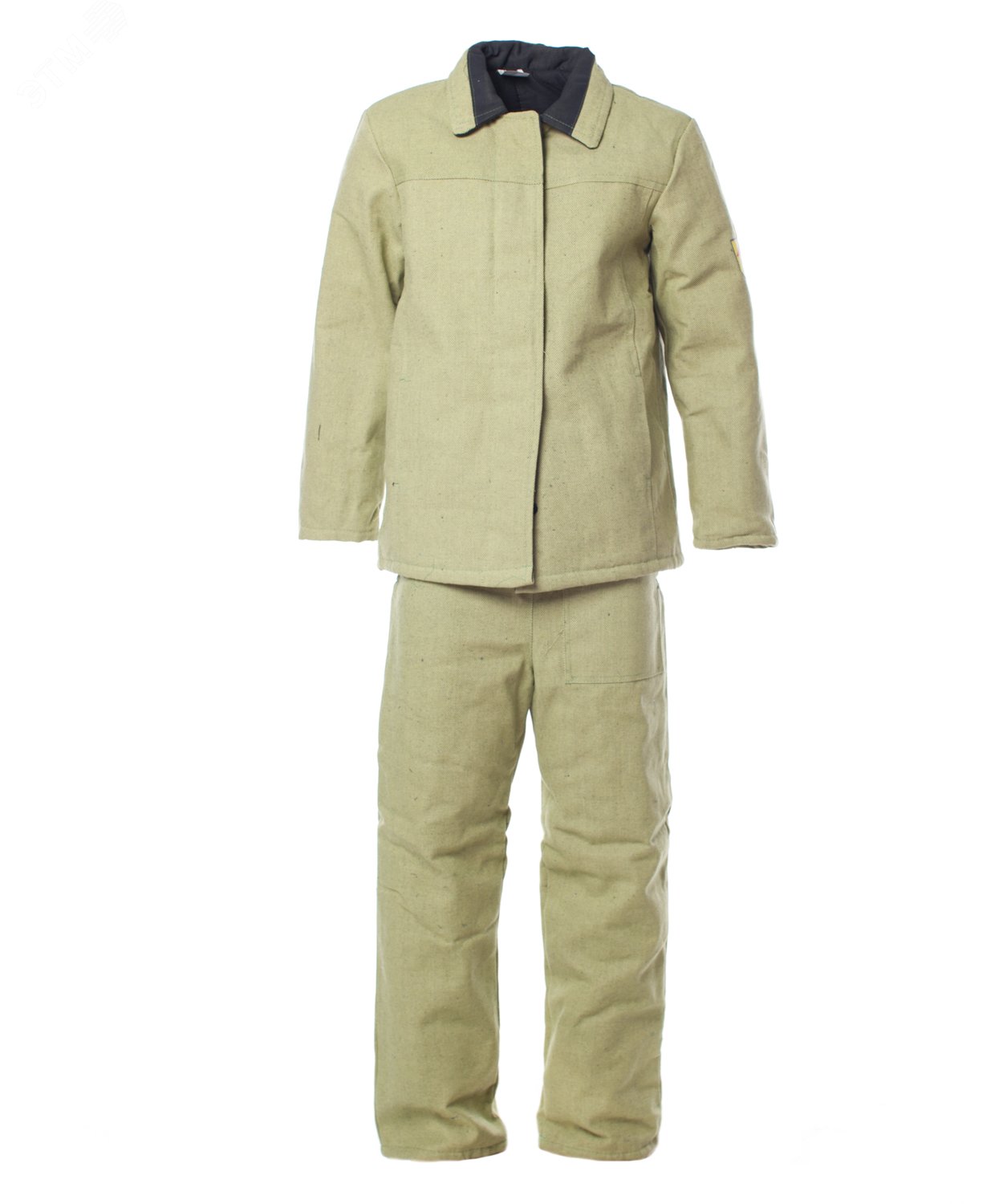 Изображение товара Костюм сварщика утепленный брезентовый, мод.КСВУ-1Б, р. 52-54/170-176 (компл)