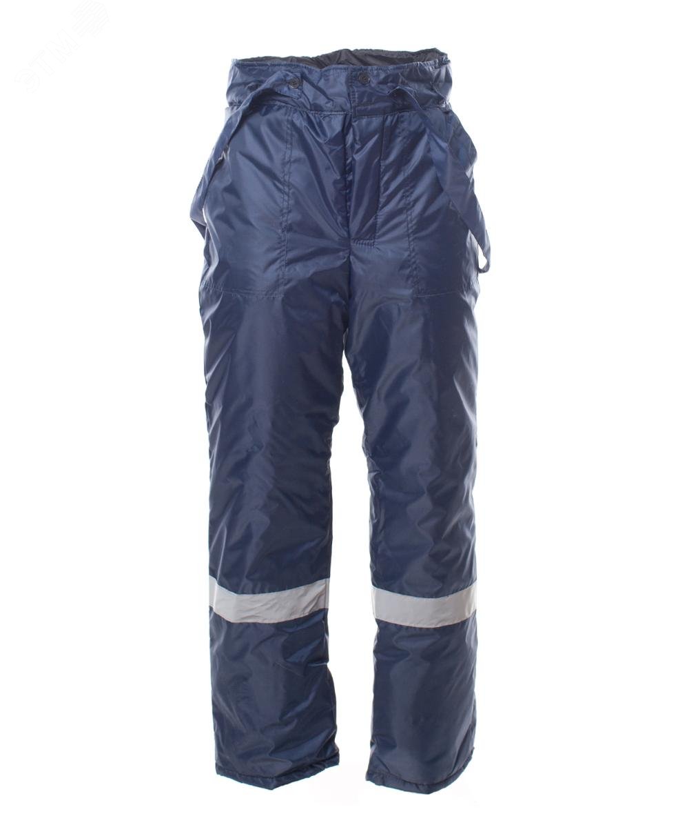 Изображение товара Мужские утепленные брюки СТАНДАРТ зима Темно-синий Россия