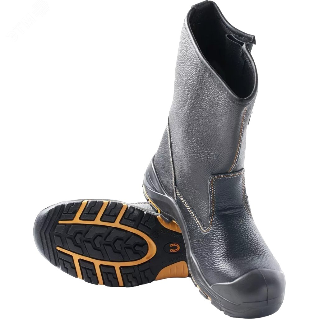 Изображение товара Сапоги ЭТАЛОН-Электра PL8-C ПУ-НИТРИЛ с ПП черные размер 47