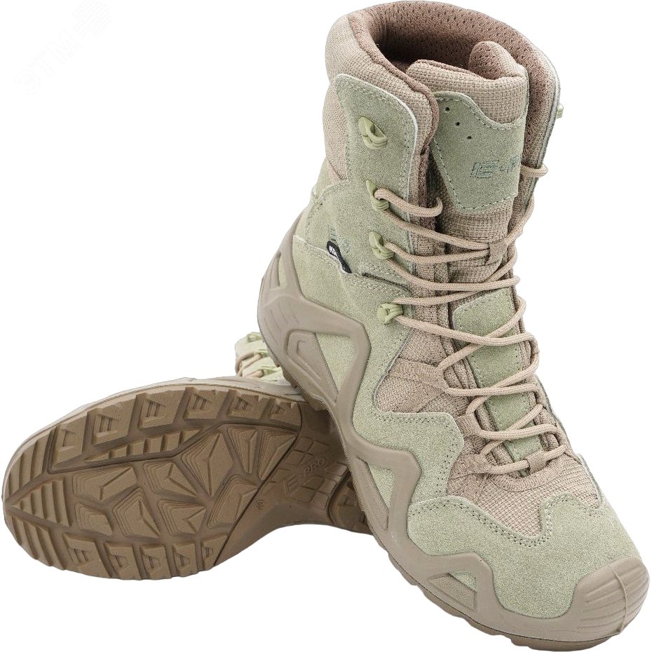 Изображение товара Мужские высокие ботинки E-PRO Special high KEVLAR демисезон светло-зеленые размер 41