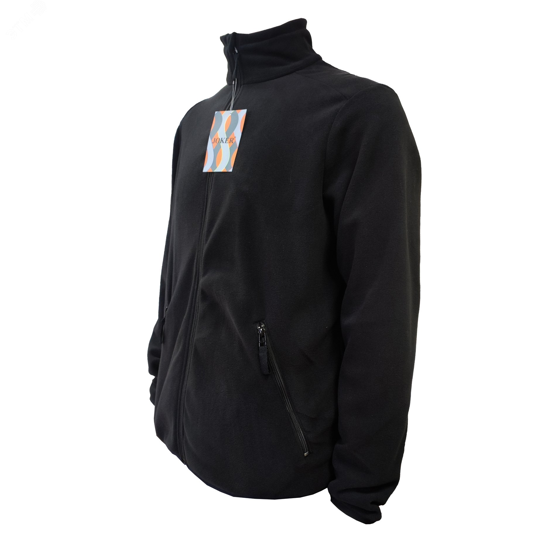 Куртка флисовая арт. JF-01 на молнии цв. чёрный 48-50 р. М 142300 Эталон-Спецодежда - превью 3