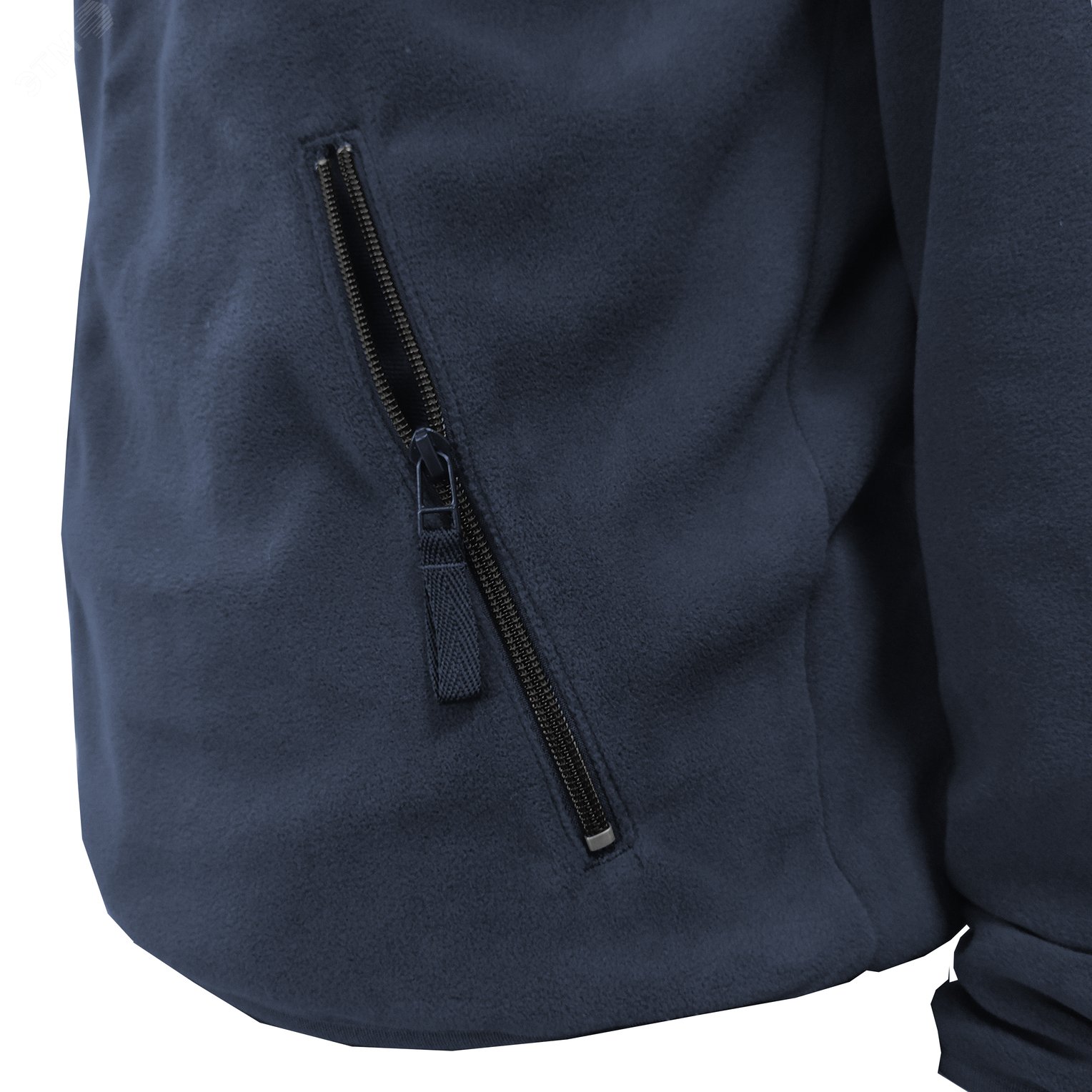 Куртка флисовая арт. JF-01 на молнии цв. т.синий 48-50 р. М 142301 Эталон-Спецодежда - превью 6
