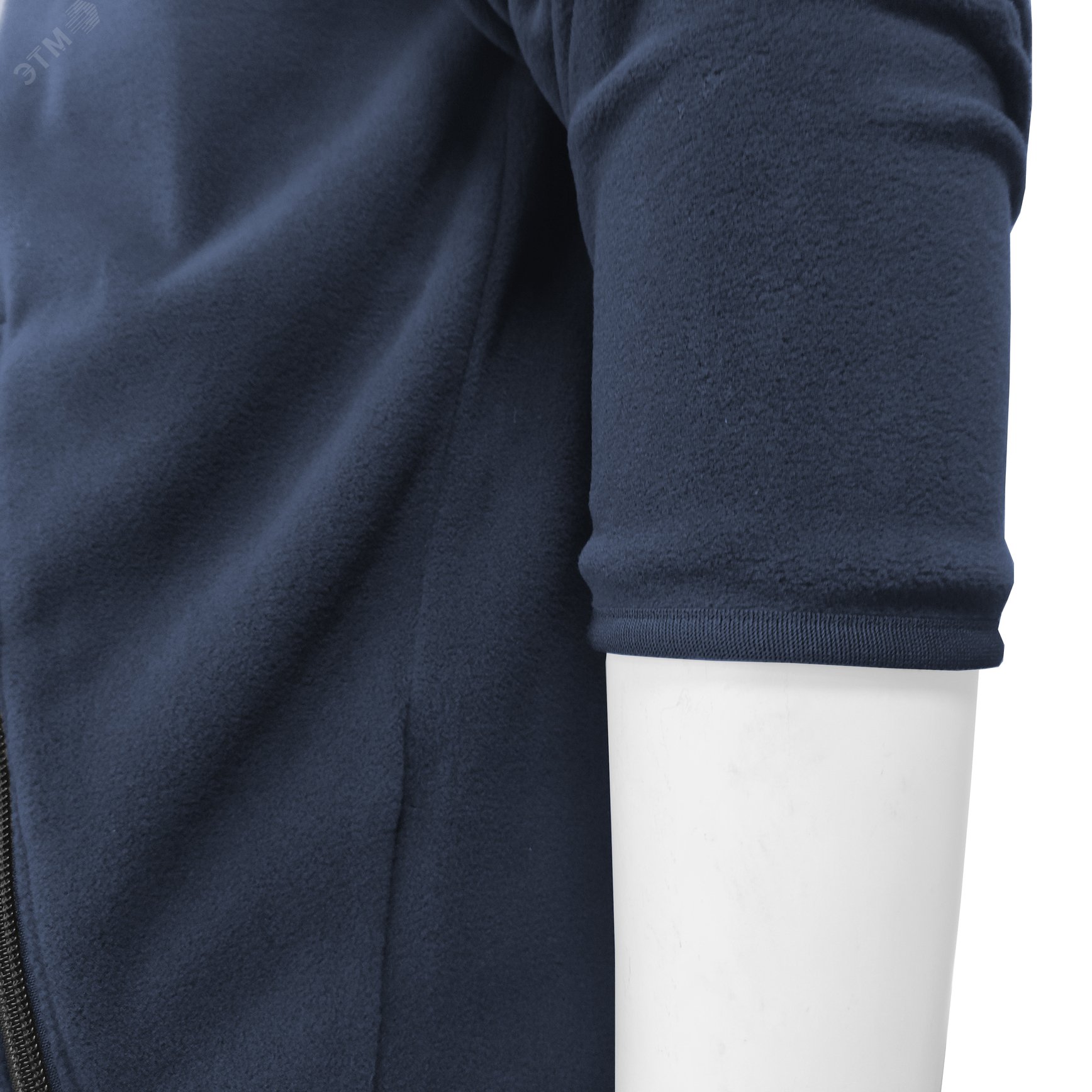 Куртка флисовая арт. JF-01 на молнии цв. т.синий 48-50 р. М 142301 Эталон-Спецодежда - превью 8