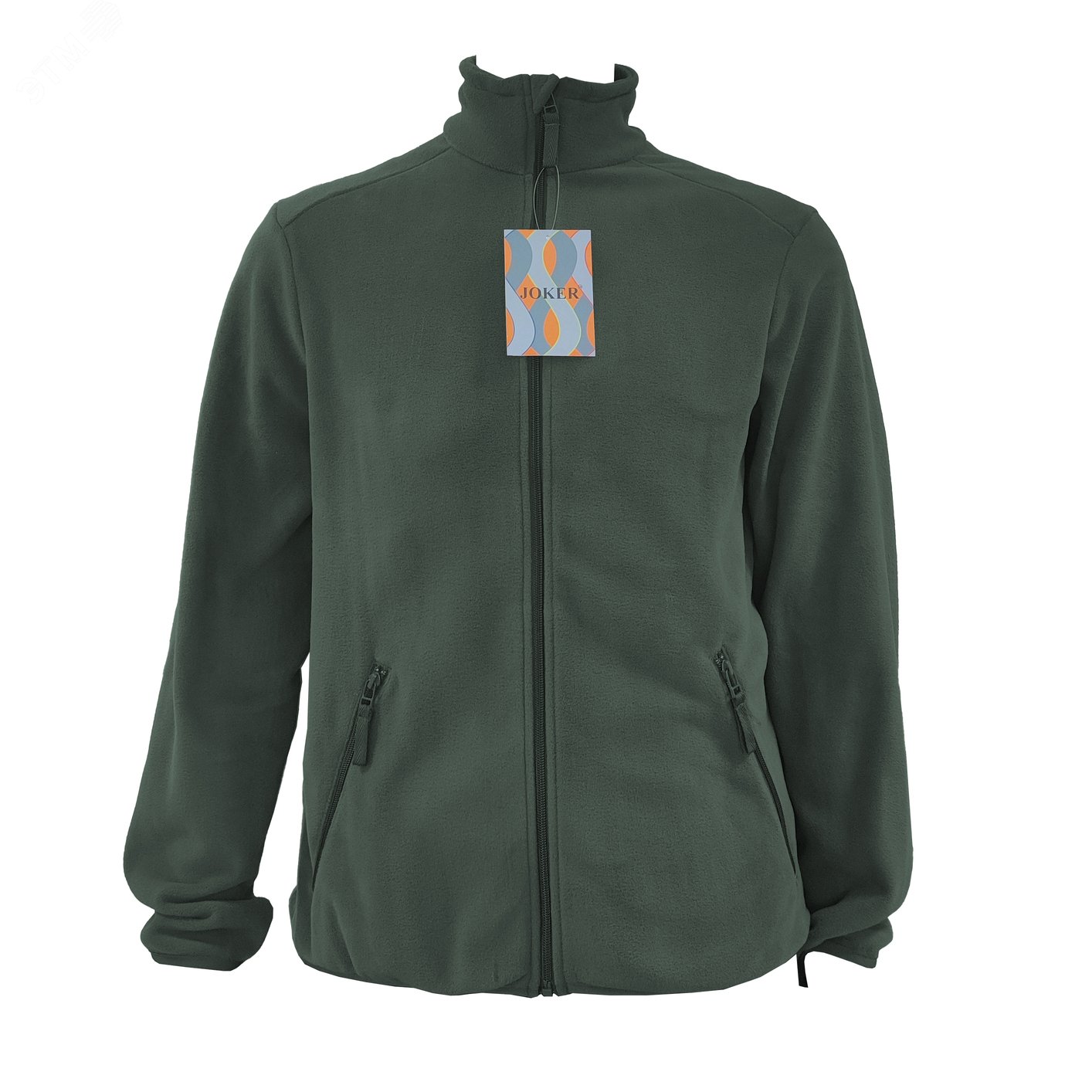 Куртка флисовая арт. JF-01 на молнии цв. хаки 52-54  р. L 142303 Эталон-Спецодежда - превью 2