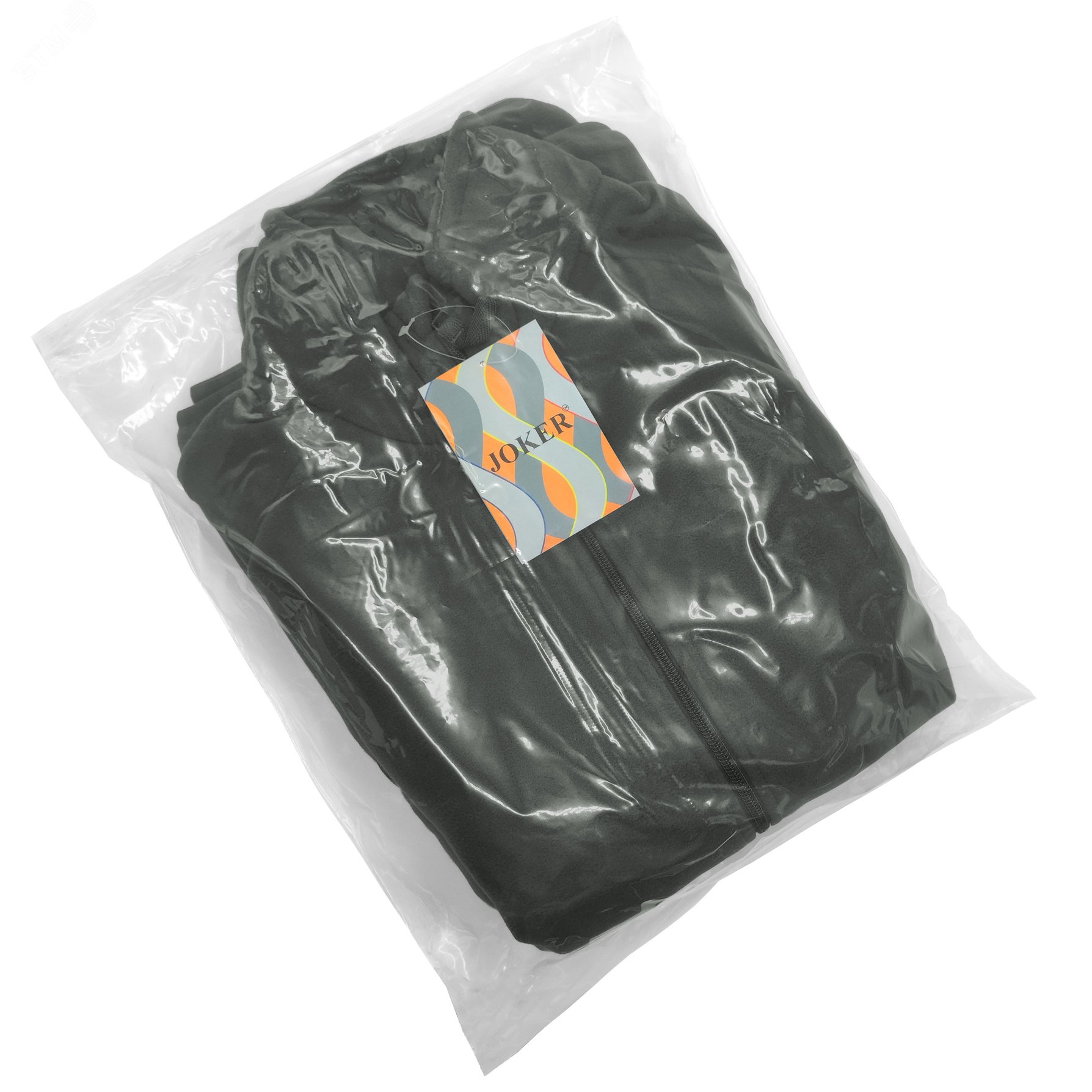 Куртка флисовая арт. JF-01 на молнии цв. хаки 52-54  р. L 142303 Эталон-Спецодежда - превью 12